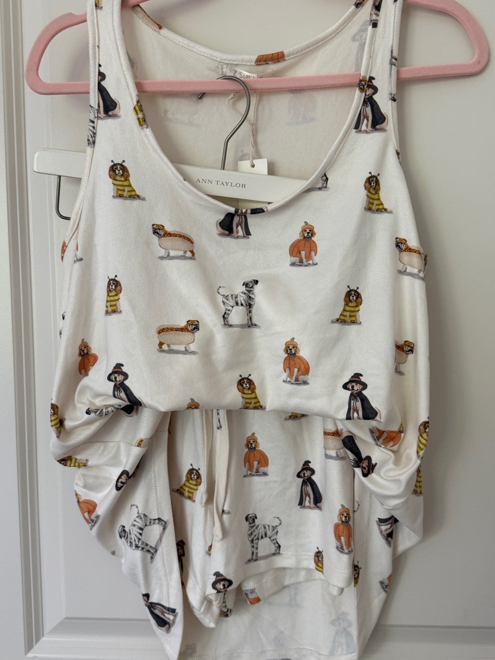 Z supply 2 piece set ,Love Pup tank med & shorts small NWT perfect for Halloween - Picture 3 of 12